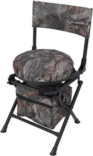 Miniatura 3 de SUNGOOYUE Camping Chair, 360 Degree Rotating, Foldable, Fishing, Hiking, Picnic, 600D Oxford Cloth, Portable Outdoor Chair