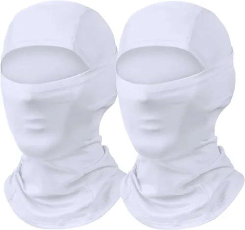 Máscara de esquí para hombre, paquete de 2 pasamontañas, máscara facial para mujer, máscara de verano Shiesty, máscara de casco de motocicleta,