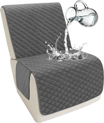 Miniatura 7 de Arfntevss Fundas para sofá seccional reclinable para sofá seccional en forma de L, funda antideslizante lavable para sofá reclinable con forma de L