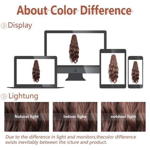 Miniatura 289 de Extensiones de cola de caballo de cabello rubio, extensiones de cola de caballo para mujer, pinza de extensiones de cabello rizado de 12 pulgadas