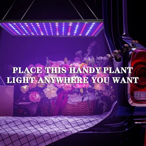 Miniatura 4 de Luz de cultivo para plantas de interior - SERWING Luz de cultivo LED de 200W de espectro completo, lámpara de cultivo de plantas para cultivo