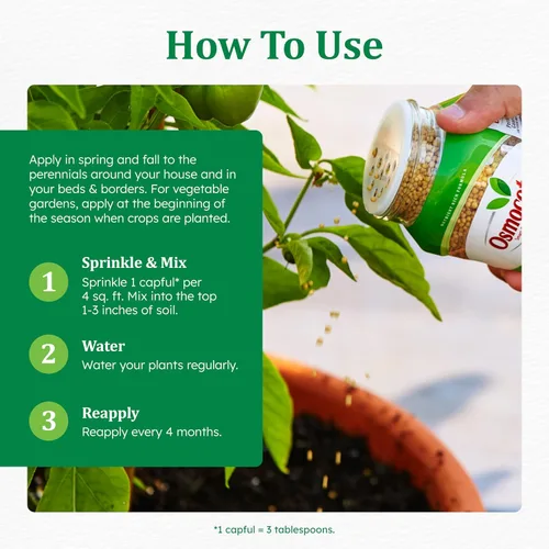 Miniatura 6 de Osmocote Smart-Release - Alimento para plantas con flores y verduras, 1 libra