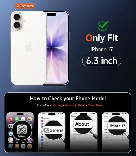Miniatura 55 de FNTCASE Funda para iPhone 13 Pro-Max: Fundas magnéticas transparentes compatibles con Magsafe Slim anti amarillamiento protección contra caídas