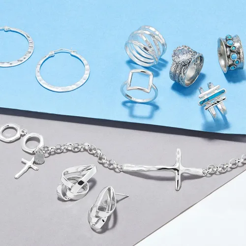 Miniatura 6 de Silpada Anillo texturizado de circonita cúbica 'Bristol' en plata de ley