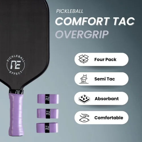Miniatura 2 de Agarre de pala de pickleball - Cinta de agarre antideslizante para raqueta de tenis - Agarre cómodo de alto rendimiento para una fácil sujeción