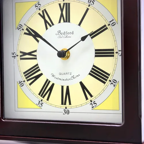 Miniatura 2 de Bedford Clock Collection Reloj de pared, marrón nogal