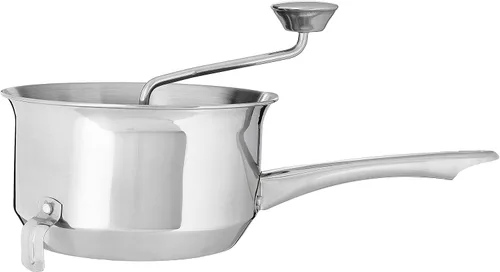 Miniatura 2 de Norpro Molino de alimentos de acero inoxidable, plata