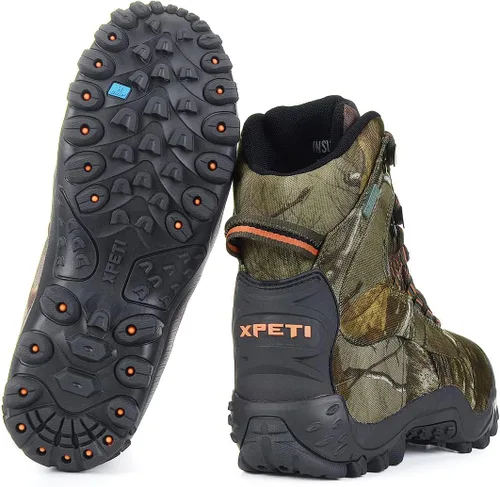 Miniatura 6 de XPETI Thermator - Botas de senderismo ligeras y antideslizantes para hombre, Nieve