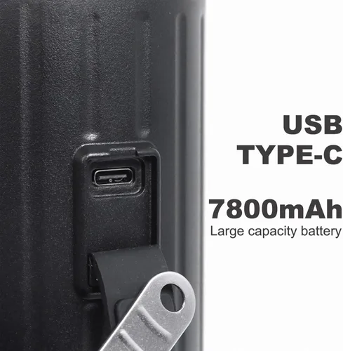 Miniatura 5 de Cafetera espresso portátil, cafetera de viaje para campamento, cafetera eléctrica 3 en 1 con autocalentamiento, USB-C, café molido y cápsulas