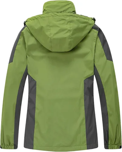 Miniatura 2 de Diamond Candy Chaqueta impermeable para mujer, impermeable, ligera, para exteriores, con capucha para senderismo