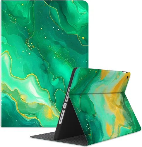 Miniatura 7 de Funda para iPad de 6ª/5ª generación 2018/2017, para iPad Air 2 2014/Air 1 2013 de 9.7 pulgadas, soporte de visión multiángulo de 9.7 pulgadas, funda