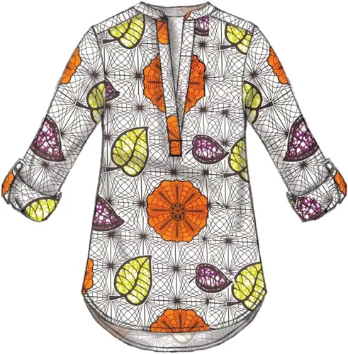 Miniatura 5 de McCall's Patterns M7360 - Camisetas Henley para mujer, talla A5 (6-8-10-12-14)