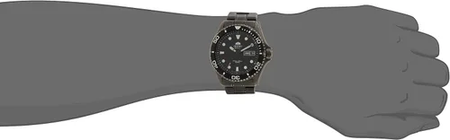 Miniatura 2 de Orient Reloj de acero inoxidable japonés automático cuerda manual de 656.2ft estilo buzo