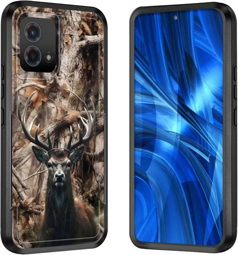Miniatura 79 de Funda para Moto G 5G 2023, [probada en caídas de grado militar], resistente, resistente, resistente, a prueba de golpes, funda protectora