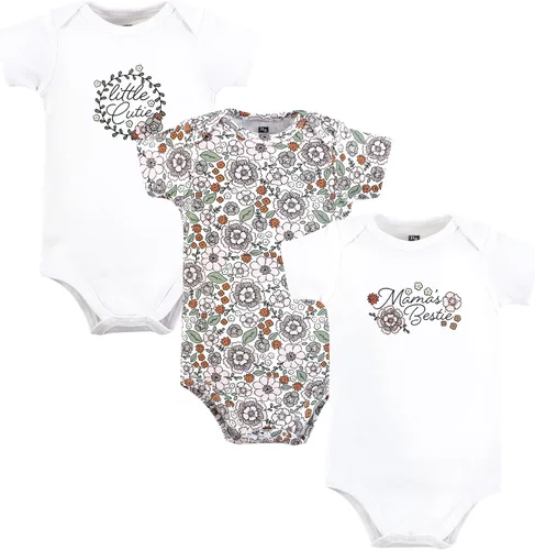Miniatura 227 de Hudson Baby baby-girls Cotton Bodysuits 3-pack