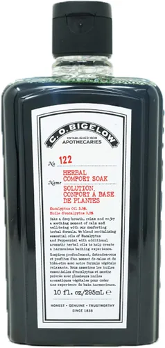 C.O. Bigelow Herbal Comfort Soak, Aromaterapia para Baño de Confort para Molestias, Relajación y Músculos Cansados con Aceites Esenciales,