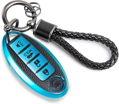Miniatura 9 de Funda para llavero Buick con llavero de pulsera de circonita de moda, diseño de diamantes encantadores funda suave para Avenir Envision Encore Chevy