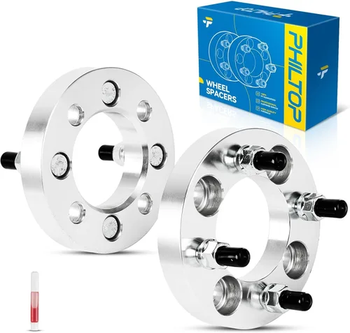 Miniatura 63 de PHILTOP Espaciador de rueda de 4 x 4 de 2 pulgadas, espaciadores de rueda centrados en las lengüetas para Polaris Trail Boss 330 2003-2013, Trail