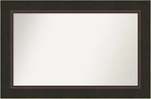 Miniatura 228 de Amanti Art Espejo personalizado, espejo de baño de bronce Milano, espejo de pared o espejo de tocador de baño sobre el fregadero