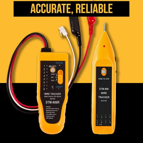 Miniatura 6 de InstallerParts Kit Profesional de Herramientas de Red 15 en 1 - Herramienta de Crimpado RJ45 Cat 5 Cat6, Probador de Cables, Pelacables con Calibre