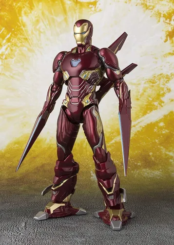 Miniatura 2 de TAMASHII NATIONS Bandai S.H.Figuarts Iron Man MK-50 - Juego de armas nano Avengers Infinity War Figura de acción