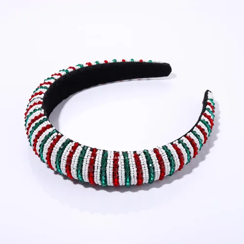 Miniatura 16 de Diadema con cuentas de poni, diadema de Raninbow, cinco de mayo, cinco de mayo, disfraz de fiesta, accesorio para el cabello, con cuentas de arco