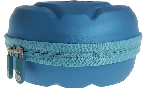 Miniatura 2 de Hermitshell Estuche rígido de viaje para auriculares con cable LilGadgets Connect+ Pro Kids (azul)