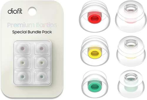 Miniatura 3 de Orejeras multibrida prémium para Beats Studio Buds/Beats Fit Pro/Beats Studio Buds+ (transparente) – Siempre se ajusta, nunca se desliza