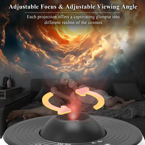 Miniatura 5 de Proyector Galaxy Pro para dormitorio, proyector de planetario HD 13 en 1 con temporizador, nebulosa y luz de estrella de la vía láctea para techo
