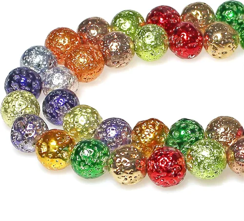 Miniatura 18 de MJDCB Los más vendidos en Amazonita Cuentas de piedra de jade redondas sueltas de color para hacer pulseras de joyería DIY (4 mm)