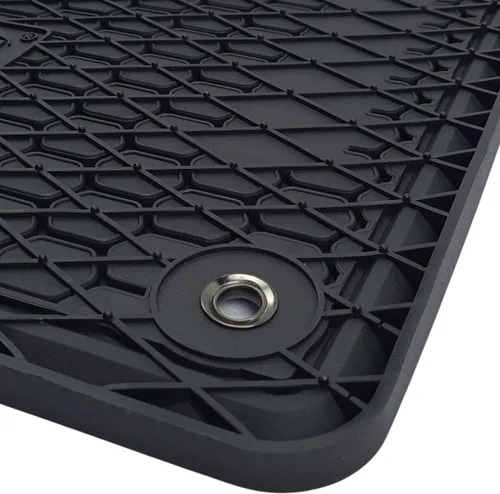 Miniatura 3 de Hecho a medida para 2016-2024 Nissan Titan/Titan XD Cabina doble/Cabina extendida - Tapetes de piso de goma para todo clima