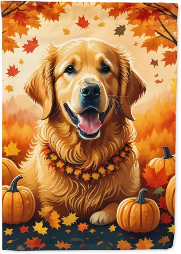 Miniatura 50 de Caroline's Treasures DAC1001GF Affenpinscher - Bandera decorativa para jardín de otoño, decoración para patio exterior, patio, parterres