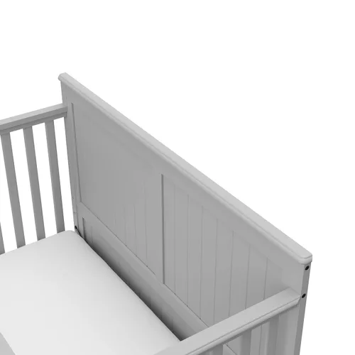 Miniatura 11 de Graco Hadley Cuna convertible 5 en 1 con cajón (Gris Guijarro) – Certificado GREENGUARD Gold, Combo de cuna con cajón, Cajón de almacenamiento