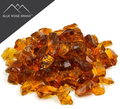 Miniatura 2 de Vidrio para Hoguera - Vidrio de Fuego para Hoguera - Roca de Vidrio para Hoguera - Piedras de Vidrio - Rocas de Vidrio para Hoguera - Vidrio