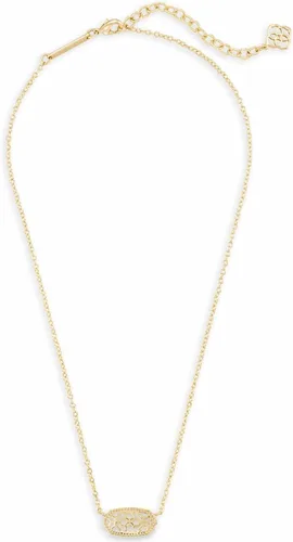 Miniatura 142 de Kendra Scott - Collar Elisa con dije para mujer, joyería de moda, chapado en oro de 14 quilates