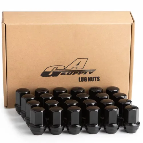 Miniatura 21 de GAsupply M12x1.25 Tuercas de rueda, 20 piezas estilo OEM de fábrica con asiento magnético de 12 mm x 1.25, tuercas de rueda hexagonales de 13/16" 21