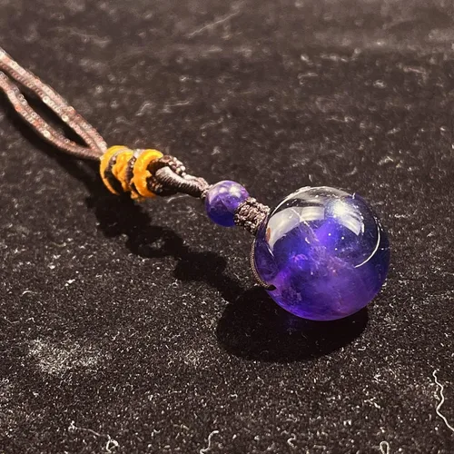 Miniatura 3 de Healing Crystals Necklace Lucky Blessing Protection Chakra Stone Pendant for Women Men Adjustable