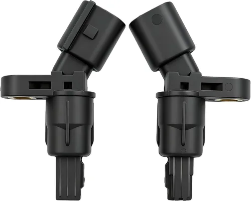 HiSport Sensor de velocidad de rueda ABS 1J0927807B, 2 piezas, ubicación trasera izquierda y derecha, compatible con Audi TT 2000-2006, Volkswagen