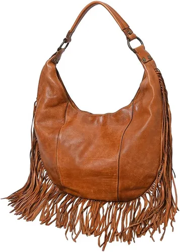 SPAGHETTI WESTERN Bolso Hobo de cuero de grano completo - SWC127 Bolso Hobo Bolso Hobo de cuero Bolso de cuero de grano completo Bolso de cuero