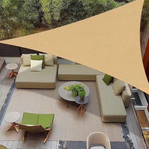 Miniatura 18 de COOLBOYS - Toldo parasol rectangular de 16 x 20 pies, protección UV, para exteriores, arena, toldo para patio, césped, jardín, cochera, terraza