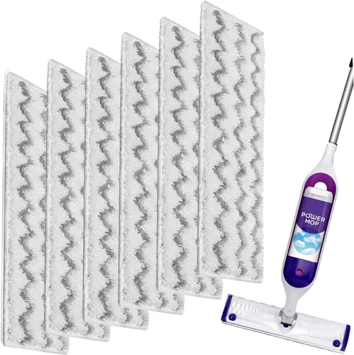 Miniatura 6 de Recambios de almohadilla de trapeador desechable para PowerMop multisuperficie para limpieza de pisos, 20