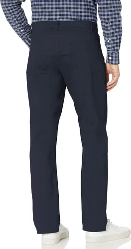 Miniatura 2 de Tienda Essentials Pantalón de sarga elástica de 5 bolsillos para hombre