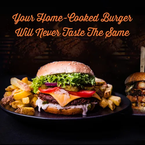 Miniatura 5 de Yukon Glory™ Juego de Servir Hamburguesas, Perfecto para Amantes de la Comida, Amantes de las Hamburguesas y Paisajes de Mesa, Incluye Tablero