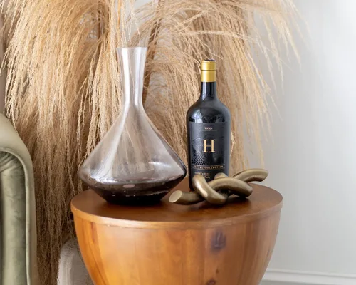 Miniatura 2 de Hotel Collection - Decantador de vino Decantador pequeño para airear vino hecho de vidrio transparente Enfoca los vapores de aroma y elimina