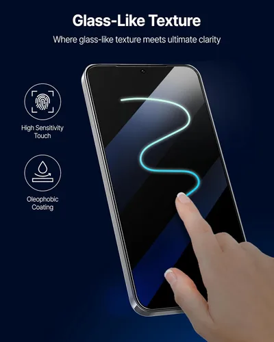 Miniatura 3 de DOME GLASS Whitestone - Protector de pantalla con luz UV para Samsung Galaxy S24 Ultra (2 unidades)