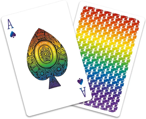 Miniatura 4 de Juego de cartas número 1 de Waddingtons, ilumina tus juegos, incluyendo Snap y Poker con esta baraja, compañero de viaje, regalo y juguete