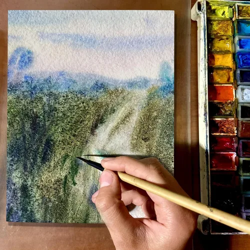 Miniatura 4 de Paquete de 6 lienzos para pintar con 8 x 10, lienzos en blanco estirados enmarcados, suministros de pintura, tableros de arte, paneles de lienzo
