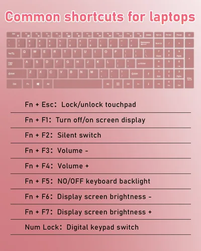 Miniatura 7 de Laptop Estudiantil FHD de 15.6" Rosa, 16GB DDR4 RAM 512GB PCIe SSD, Computadora Portátil con Teclado Retroiluminado, Apertura de 180°, Lector