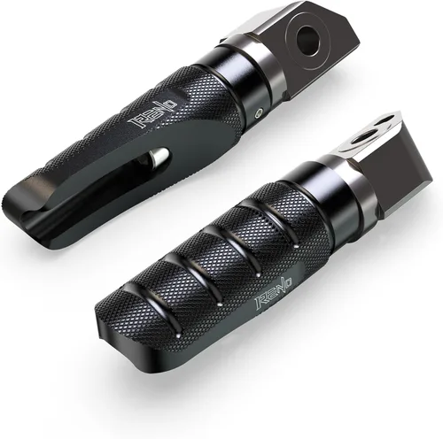 Miniatura 16 de RENO Estriberas para motocicleta, estriberas delanteras para conductor, pedal compatible con ZX6R 2007-2024/2008-2010 ZX10R/2010-2016 Z1000