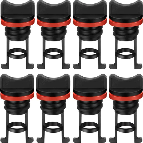 Miniatura 8 de HESTYA Kit de tapón de drenaje de nailon para kayak, canoa, barco, casco, rosca, buque, canoa, barco